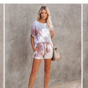 Tie Dye Pajama Set
